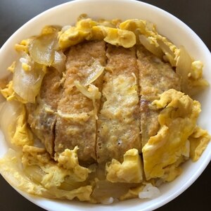 【リメイク】お１人ランチに★メンチカツ丼★